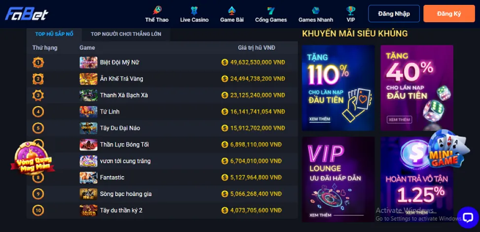 Ưu đãi cho cá cược thể thao trên sao789 app